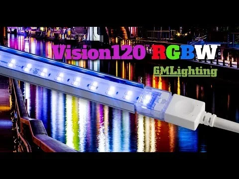 GM Lighting Endcap Covers For PCHW8 And Endcap [Sold As Pair) For Vision120 RGBW Wet Location LED Tape (V120-RGBW-CHL-ECC)