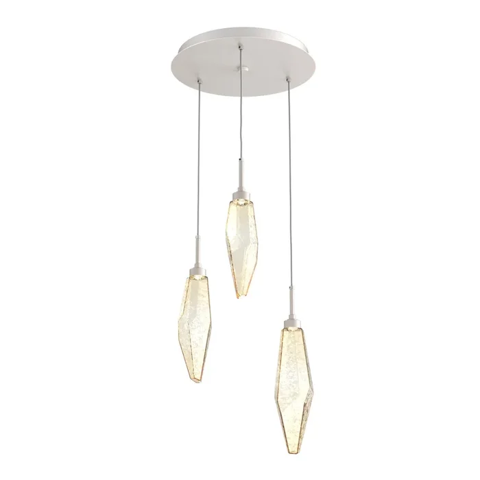 Hammerton Studio – LED Chandelier – Rock Crystal – CHB005003BSCAC01L3RTS