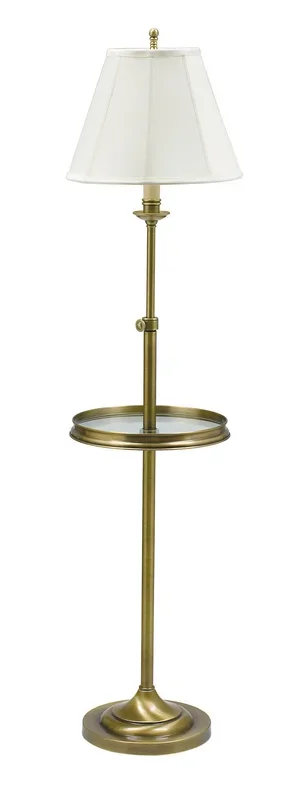House of Troy – CL202-AB – One Light Floor Lamp – Club – Antique Brass