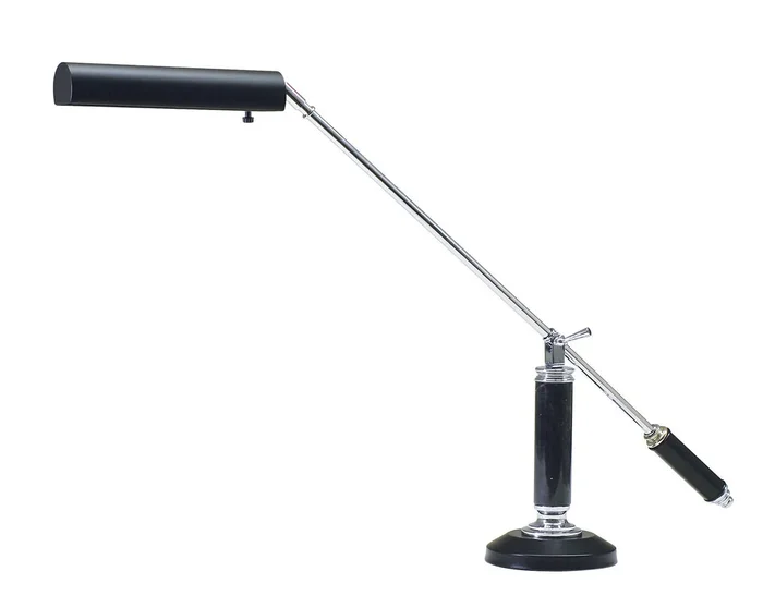 House of Troy – P10-192-627 – One Light Piano/Desk Lamp – Grand Piano – Black/Chrome