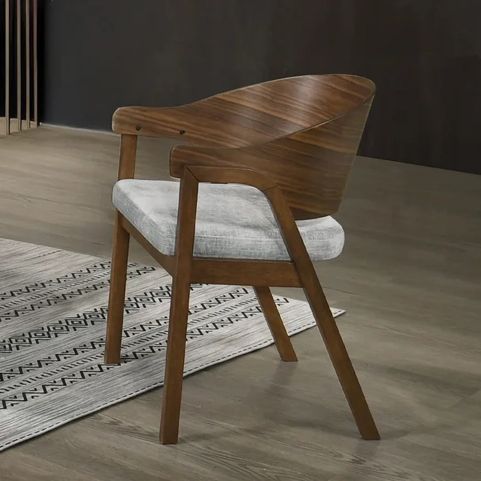 Hoyte Arm Chair in Walnut Finish DN03487 By ACME