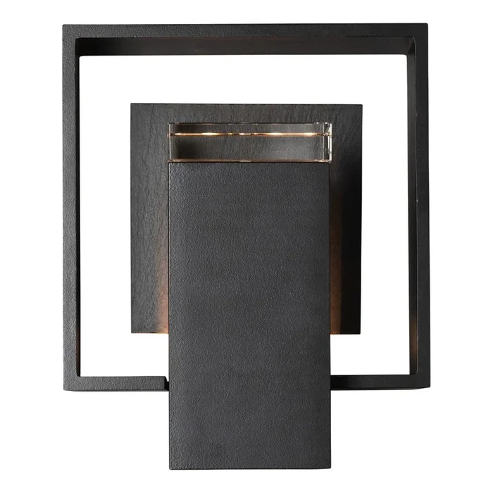 Hubbardton Forge – One Light Outdoor Wall Sconce – Shadow Box – 302600SKT80SLZM0546