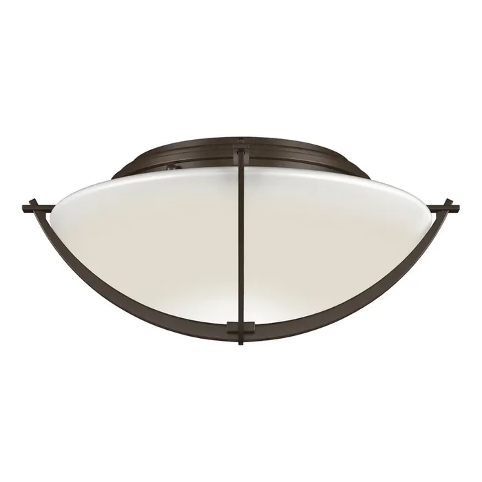 Hubbardton Forge – Two Light Semi-Flush Mount – Compass
