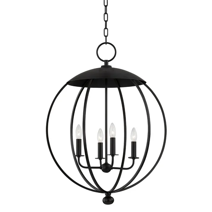 Hudson Valley – Four Light Pendant – Wesley – 9124AI