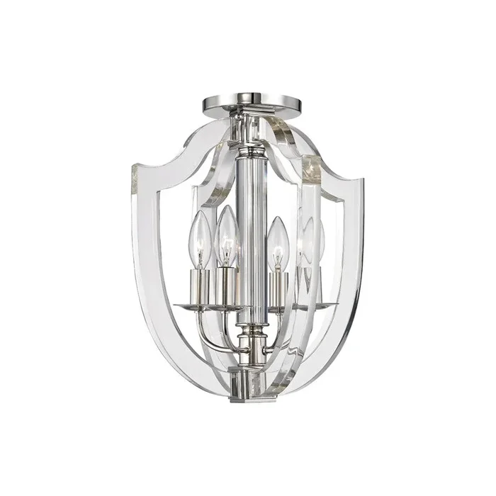 Hudson Valley – Four Light Semi Flush Mount – Arietta
