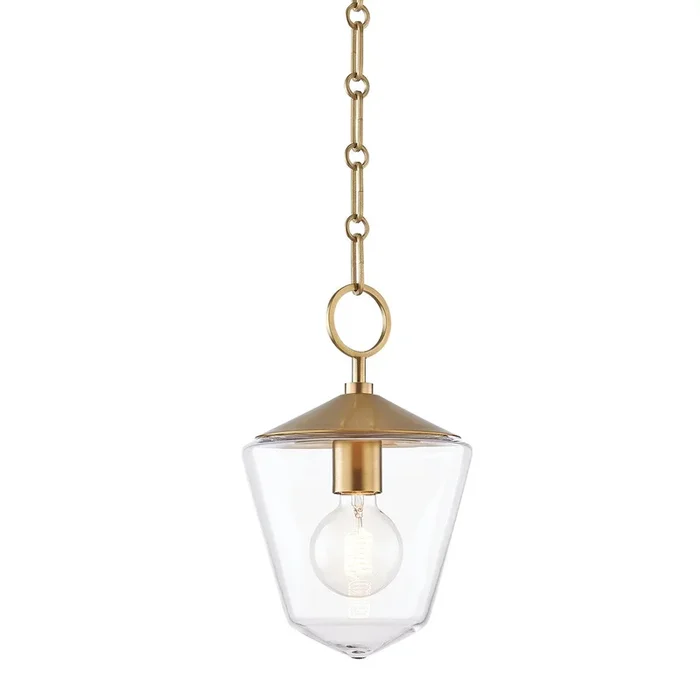 Hudson Valley – One Light Pendant – Greene