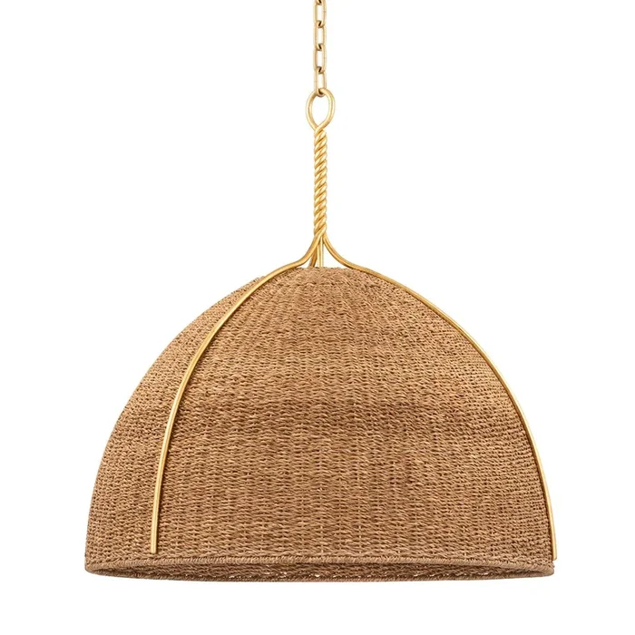 Hudson Valley – One Light Pendant – Woodlawn