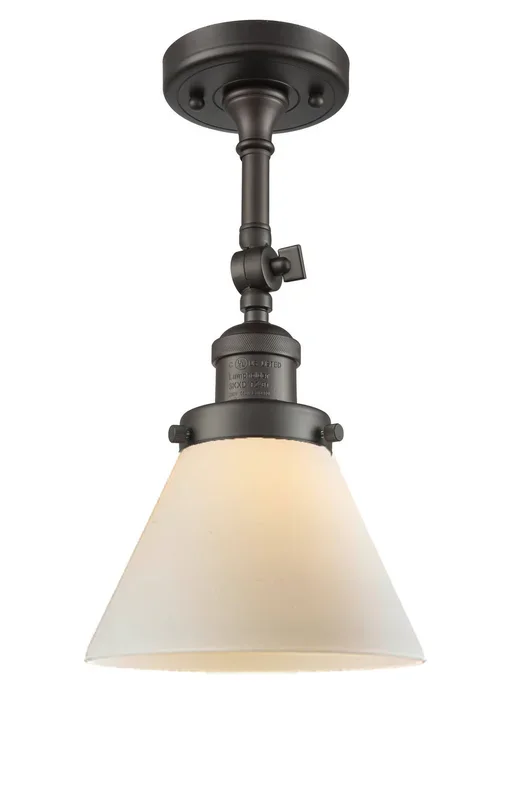 Innovations – 201F-OB-G41-LED – LED Semi-Flush Mount – Franklin Restoration – Oil Rubbed Bronze
