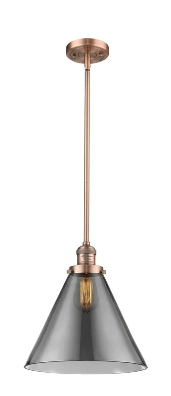 Innovations – 201S-AC-G43-L-LED – LED Mini Pendant – Franklin Restoration – Antique Copper