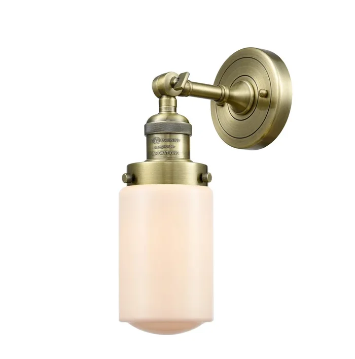 Innovations – 203-AB-G311-LED – LED Wall Sconce – Franklin Restoration – Antique Brass