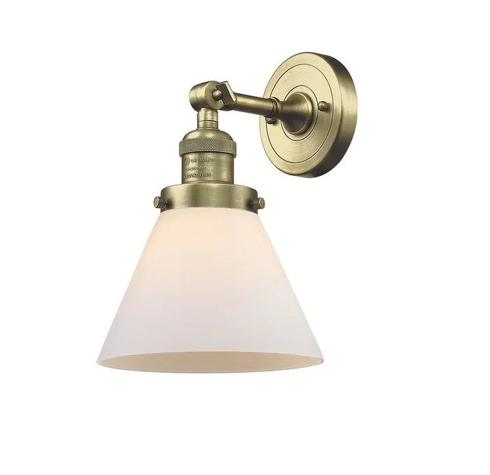 Innovations – 203-AB-G41-LED – LED Wall Sconce – Franklin Restoration – Antique Brass