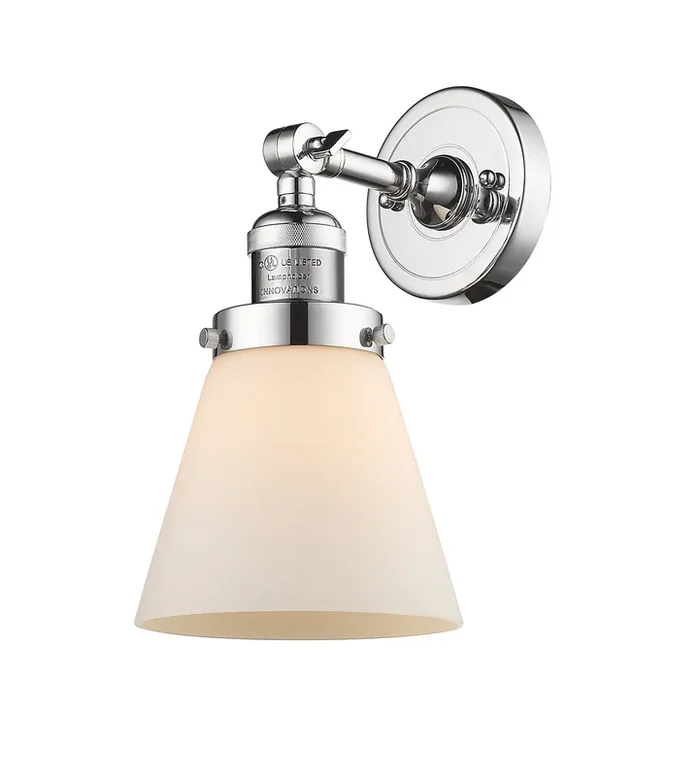 Innovations – 203-PC-G61 – One Light Wall Sconce – Franklin Restoration – Polished Chrome