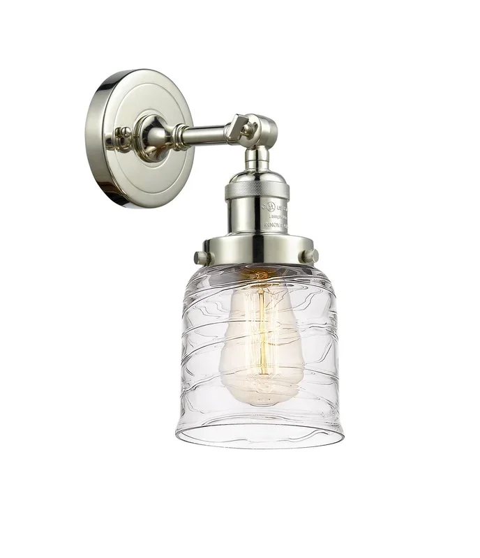 Innovations – 203-PN-G513-LED – LED Wall Sconce – Franklin Restoration – Polished Nickel