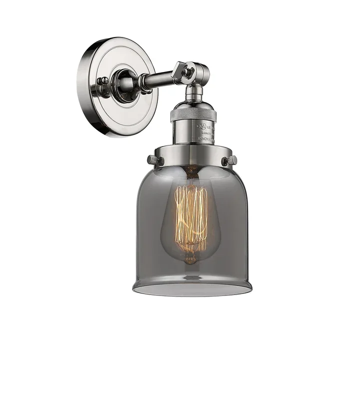 Innovations – 203-PN-G53-LED – LED Wall Sconce – Franklin Restoration – Polished Nickel