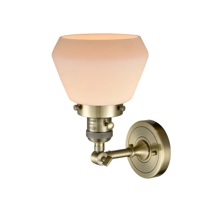 Innovations – 203SW-AB-G171 – One Light Wall Sconce – Franklin Restoration – Antique Brass