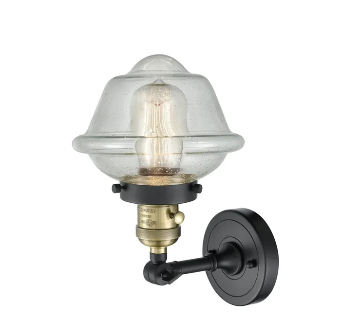 Innovations – 203SW-BAB-G534 – One Light Wall Sconce – Franklin Restoration – Black Antique Brass