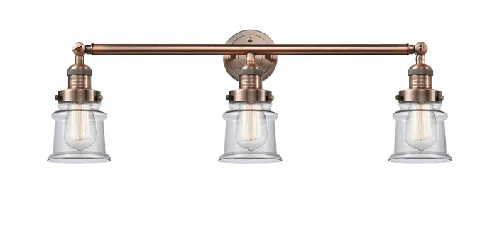 Innovations – 205-AC-G182S-LED – LED Bath Vanity – Franklin Restoration – Antique Copper
