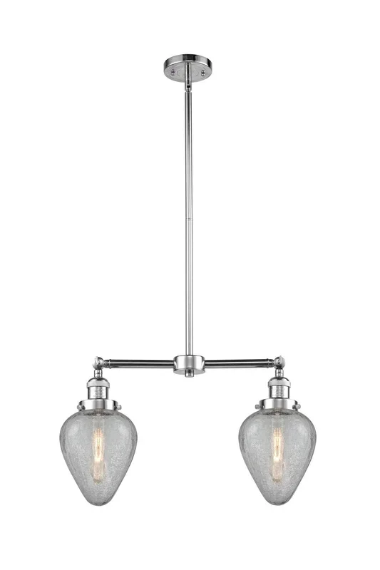 Innovations – 209-PC-G165-LED – LED Island Pendant – Franklin Restoration – Polished Chrome – 209PCG165LED