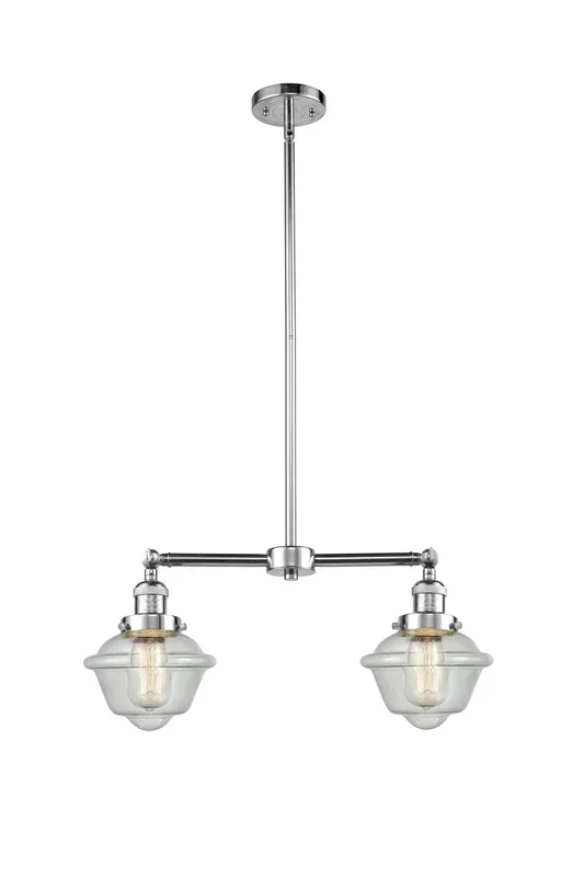 Innovations – 209-PC-G534-LED – LED Island Pendant – Franklin Restoration – Polished Chrome – 209PCG534LED