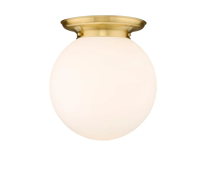 Innovations – 221-1F-SG-G201-14 – One Light Flush Mount – Essex – Satin Gold – 2211FSGG20114