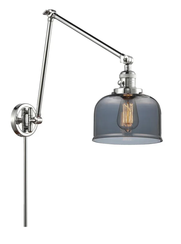 Innovations – 238-PC-G73-LED – LED Swing Arm Lamp – Franklin Restoration – Polished Chrome – 238PCG73LED