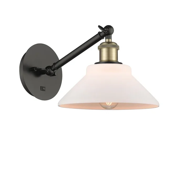 Innovations – 317-1W-BAB-G131-LED – LED Wall Sconce – Ballston – Black Antique Brass – 3171WBABG131LED