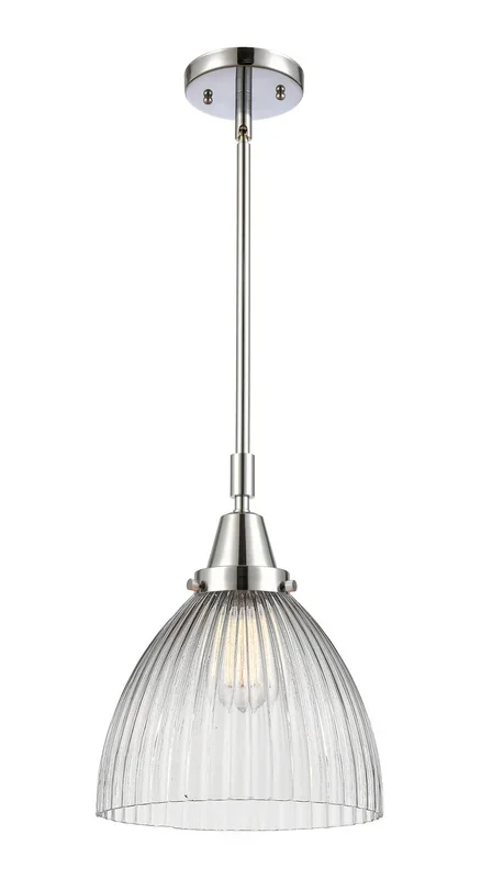 Innovations – 447-1S-PC-G222 – One Light Mini Pendant – Caden – Polished Chrome – 4471SPCG222
