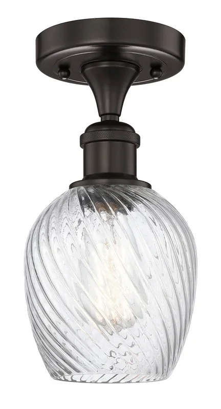 Innovations – 616-1F-OB-G292 – One Light Semi-Flush Mount – Edison – Oil Rubbed Bronze – 6161FOBG292