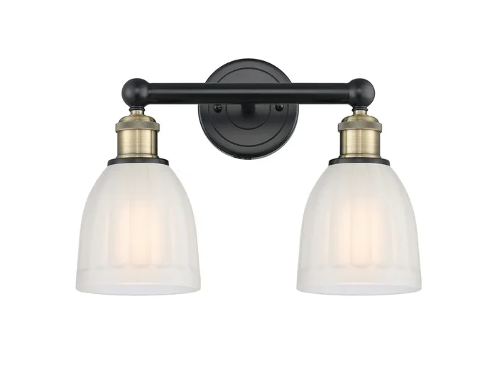 Innovations – 616-2W-BAB-G441 – Two Light Bath Vanity – Edison – Black Antique Brass – 6162WBABG441