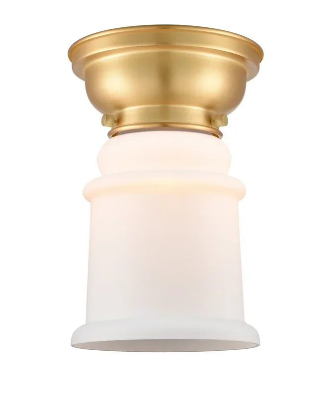 Innovations – 623-1F-SG-G181-LED – LED Flush Mount – Franklin Restoration – Satin Gold – 6231FSGG181LED
