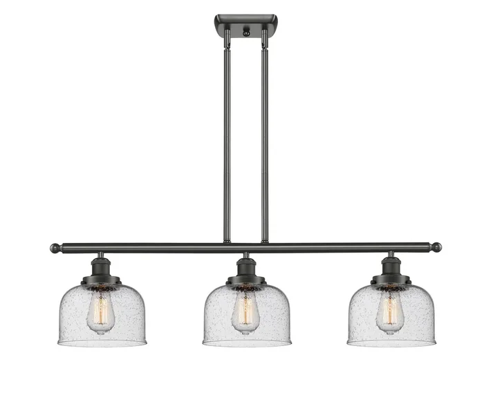 Innovations – 916-3I-OB-G74-LED – LED Island Pendant – Ballston Urban – Oil Rubbed Bronze – 9163IOBG74LED