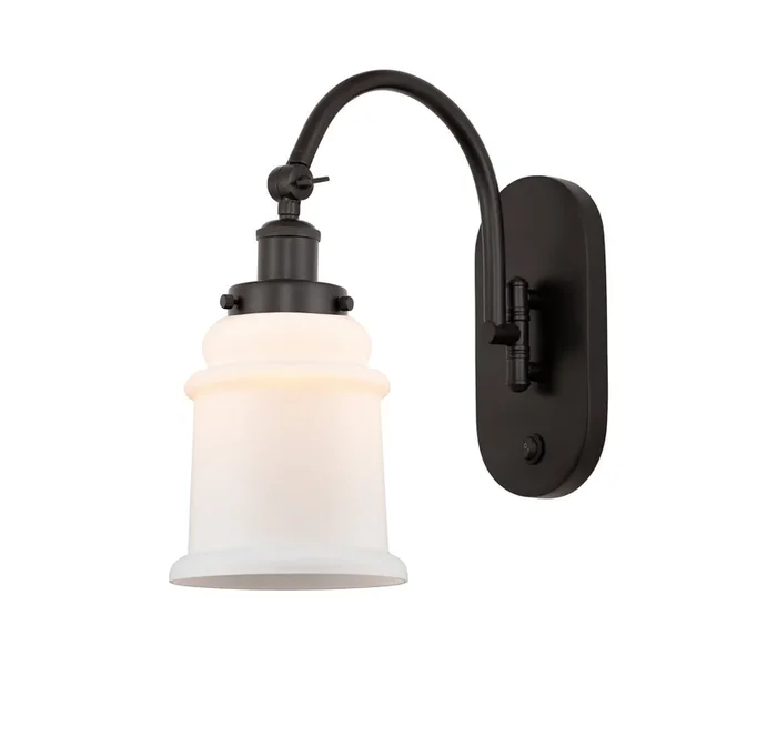 Innovations – 918-1W-OB-G181 – One Light Wall Sconce – Franklin Restoration – Oil Rubbed Bronze – 9181WOBG181