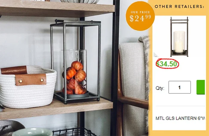 Iron Lantern | Iron Lantern With Handle – Decor Steals