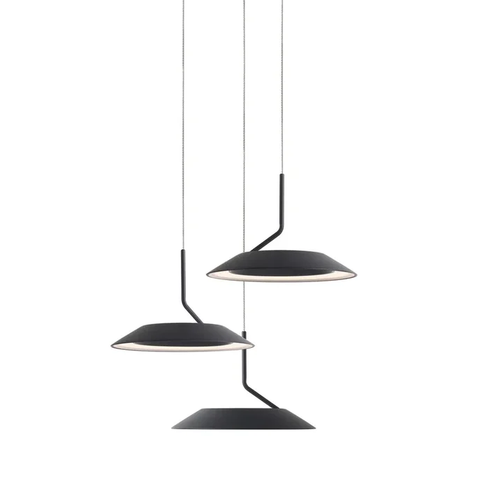 Koncept – RYP-C3-SW-MTB – LED Pendant – Royyo – Matte black – RYPC3SWMTB