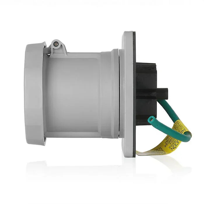 Leviton Marine 100A IEC Receptacle 125/250V 3P4W (M4100R12WLEV)