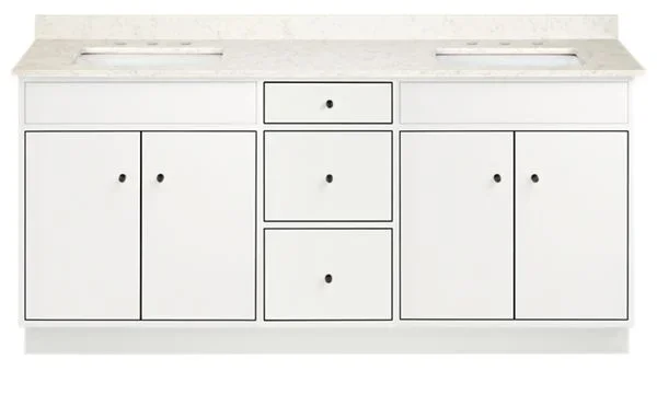 Linear Wood Base Bathroom Vanities – Modern Bath Furniture – Room & Board
