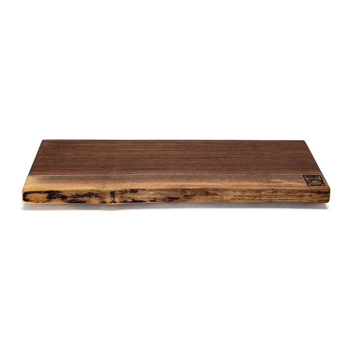 Live Edge Large Single Wood Cutting Board Walnut by Andrew Pearce
