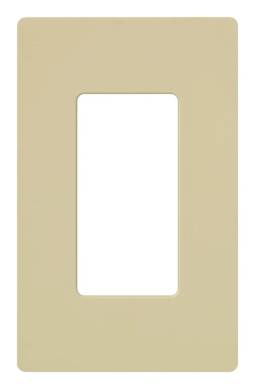 Lutron Claro Wall Plate 1-Gang 96 Pack Ivory (CW-1-IV-96)