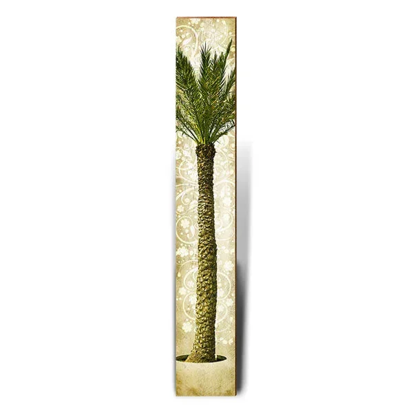 Marvelous Palm Tree Interior Large | Wall Art Print on Real Wood