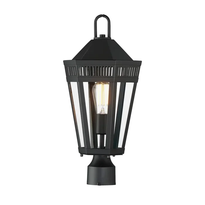 Maxim – One Light Outdoor Post Mount – Oxford