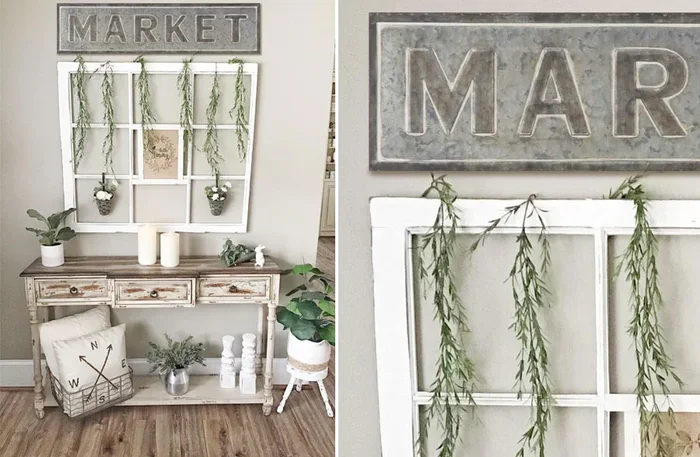 Metal Market Sign | Galvanized Metal Market Sign – Decor Steals