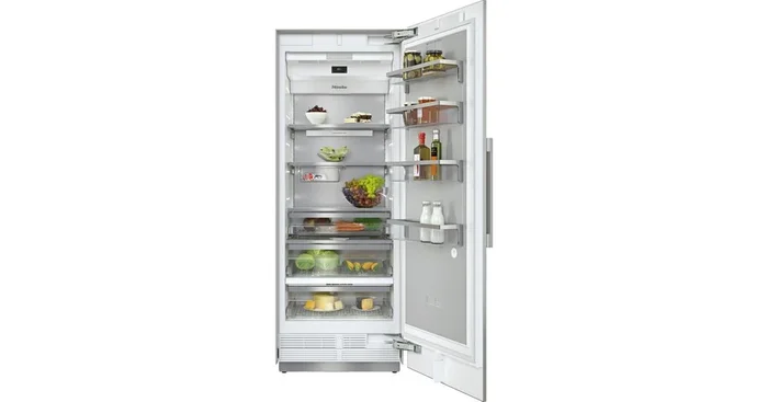 MIELE K 2802 SF Stainless steel/CleanSteel – MasterCool™ refrigerator For high-end design and technology on a large scale. K2802SF