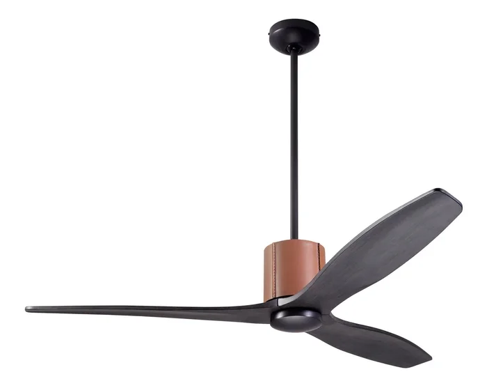 Modern Fan Co – LLX-DBTA-54-EB-NL-RC – 54″Ceiling Fan – LeatherLuxe DC – LLXDBTA54EBNLRC
