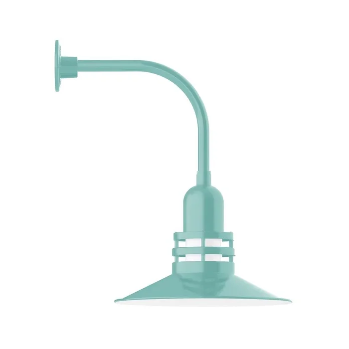 Montclair Light Works – GNU149-48-G07 – One Light Wall Mount – Atomic – Sea Green – GNU14948G07