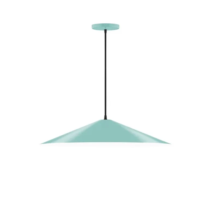 Montclair Light Works – PEB429-48-C24 – Two Light Pendant – Vessel – Sea Green – PEB42948C24