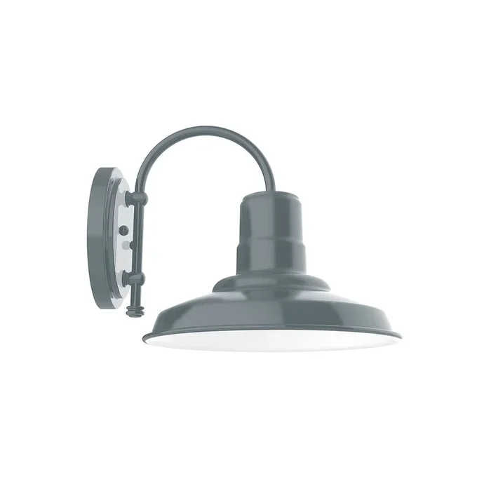 Montclair Light Works – SCC182-40-G05 – One Light Wall Sconce – Warehouse – Slate Gray – SCC18240G05