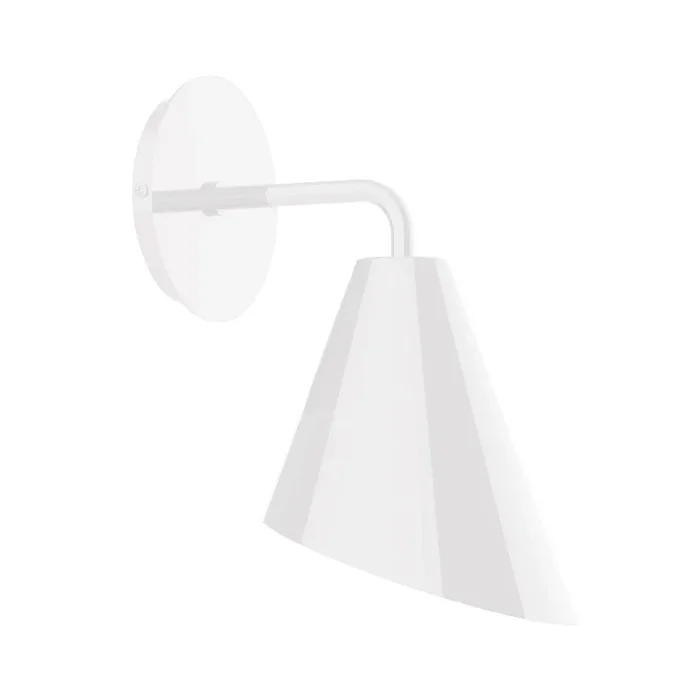 Montclair Light Works – SCJ415-44-L10 – LED Wall Sconce – Jasmine – White – SCJ41544L10