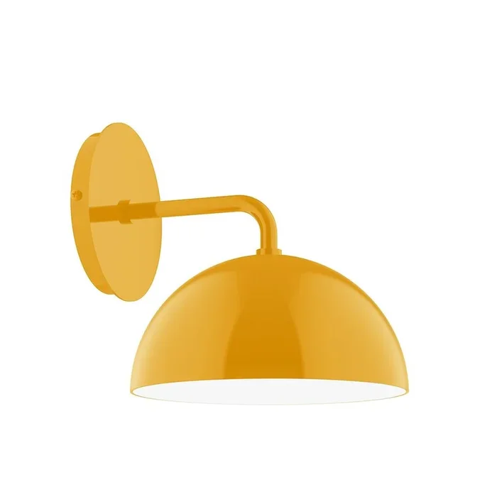 Montclair Light Works – SCJ431-G15-21 – One Light Wall Sconce – Arcade – Bright Yellow – SCJ431G1521