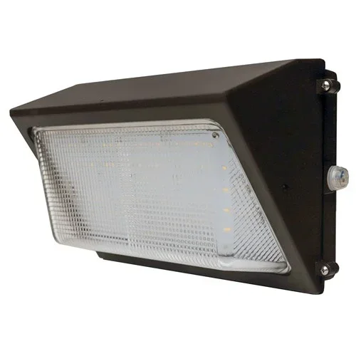 MORRIS Medium LED Wall Pack Wattage/CCT Selectable 60W/75W/90W 3000K/4000K/5000K Bronze Photocell (71476D)