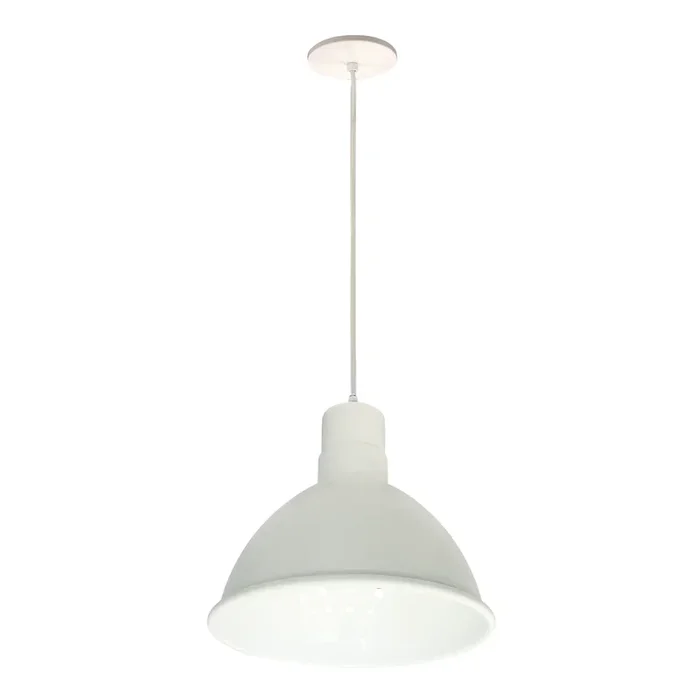 Nora 10 Inch RLM LED Shade 3000Lm 3500K White 120V 0-10V/Triac/ELV And 277V 0-10V Dimming (NRLM-10C3035WWLE4)